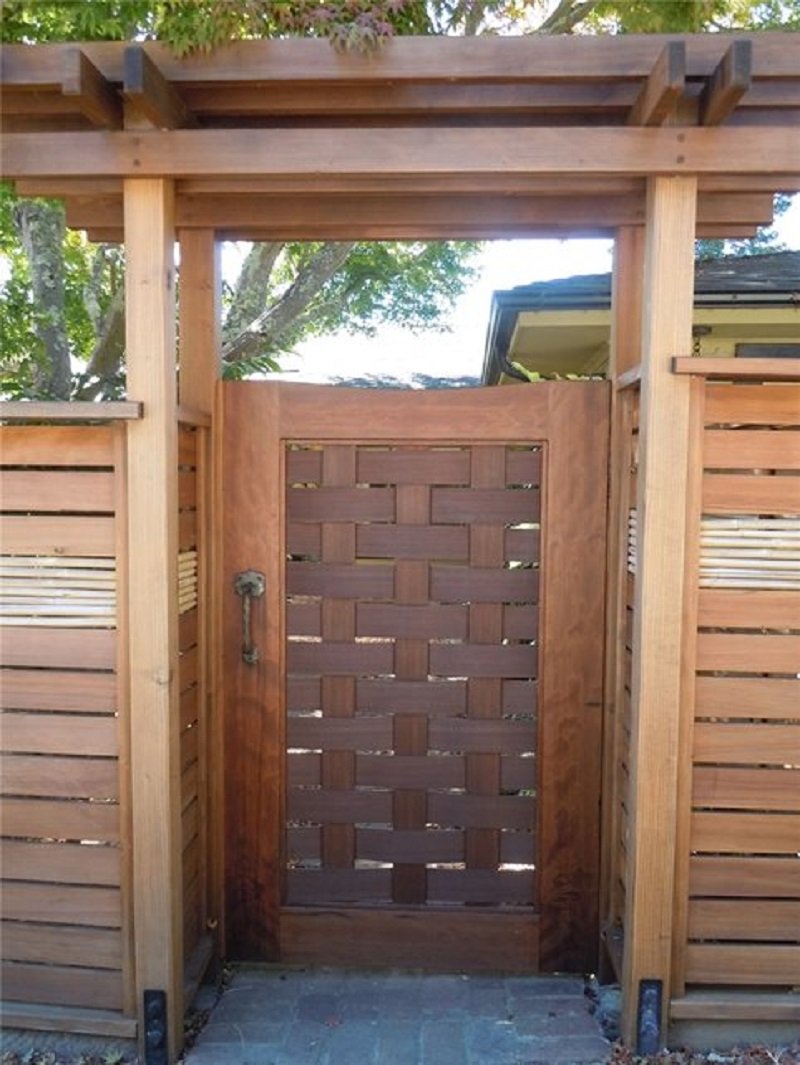 fence designs - asian gate - fence photos 2