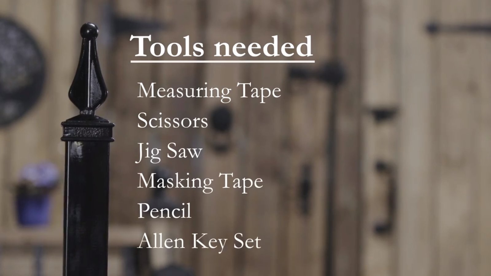 tools needed