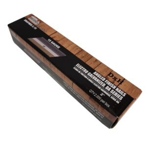 2" Angled Finish Nails, 15 Gauge, Clipped D Head, Electro Galvanized (33-35 Degree) - 2000pcs Box (DHAFNEG-2.15)