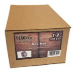 1/2" - 13 Hex Nut | Hot Dip Galvanized | 300 pcs Box