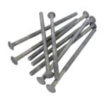 3/8" - 16 x 8" Carriage Bolt | Round Head | Hot Dip Galvanized | 50pcs Box