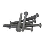 1/2" - 13 x 6" Carriage Bolt | Round Head| Hot Dip Galvanized | 35pcs Box