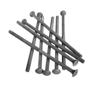 1/2" - 13 x 12" Carriage Bolt | Round Head| Hot Dip Galvanized | 20pcs Box