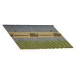 3 1/2" x .120 Smooth Shank Strip Nails, Paper Collated, Hot Dip Galvanized (30-34 Degree) - 2500pcs box (DHSNS-312.120)