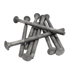 1/2" - 13 x 8" Carriage Bolt | Round Head| Hot Dip Galvanized | 30pcs Box