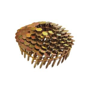 Coil Roofing Nails 1-1/4" x 0.120 Electro Galvanized, 15 Degree - 7200pcs (120pcs per coil, 60coils per box) - DHCRN-114.120-7200