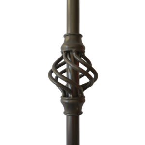 Deckorators Round Basket - Bronze - 74759