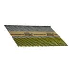 3 1/4" x .120 Smooth Shank Strip Nails, Paper Collated, Hot Dip Galvanized (30-34 Degree) - 1000pcs box (DHSNS-314.120K)