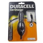 Duracell Car Charger with Built in MFI Lightning Apple Cable - DUS5264