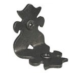 Nuvo Iron 2" Ornamental Rafter Clips RC2 (1.5" x 1.95") 12pcs - Black