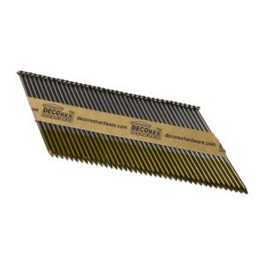 3" x .120 Framing Nails, Smooth Shank, Paper Strip Collated, Clipped Head, Bright Coated (30–34°) – 1,000 Count – DHSNSB-3.120K