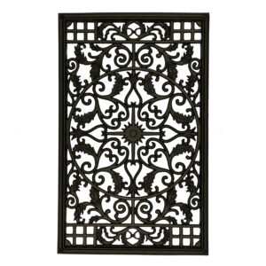 Nuvo Iron Rectangle Decorative Gate Fence Insert ACW61 Fencing, Gates, Home