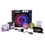 SpinGym Forbes Riley Deluxe Upper Body Fitness Workout System with 2 Workout DVDs and Case - Black