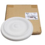 Ceiling Medallion, 9-11/16" OD x 13/16"P, Round, Polyurethane, Factory Primed - TRX-CM01
