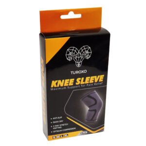 Knee Sleeve - 2 Pack - M - Optimum Compression - 4 Way Stretching - Quick Dry - Pain Relief