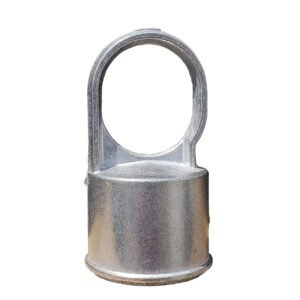 1 1/2" Aluminum Chain Link Fence Line Post Cap Eye Top