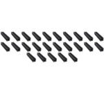 Plastic Insert For Use with 1/2" Square Baluster - Black - 25 Pack - DH-00