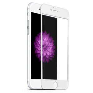 Nuglas 0.3mm 3D Tempered Glass Full Screen Protector White for iPhone 6 Plus and iPhone 6S Plus