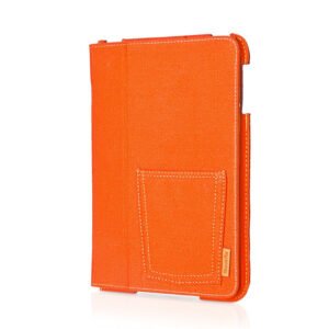 XtremeMac Case for Apple iPad Mini 1 / 2  Orange denim  + Free Screen Protector