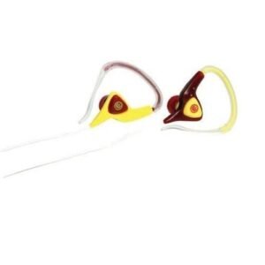 Wicked Audio Helix WI-2002 Ear-Hugger Maroon/Yellow