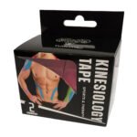 Kinesiology Tape 2" x 16' (Two Precut Rolls) for Sports and Therapy, Reduces Inflammation, Suppresses Pain, Stimulates Muscles - Pink